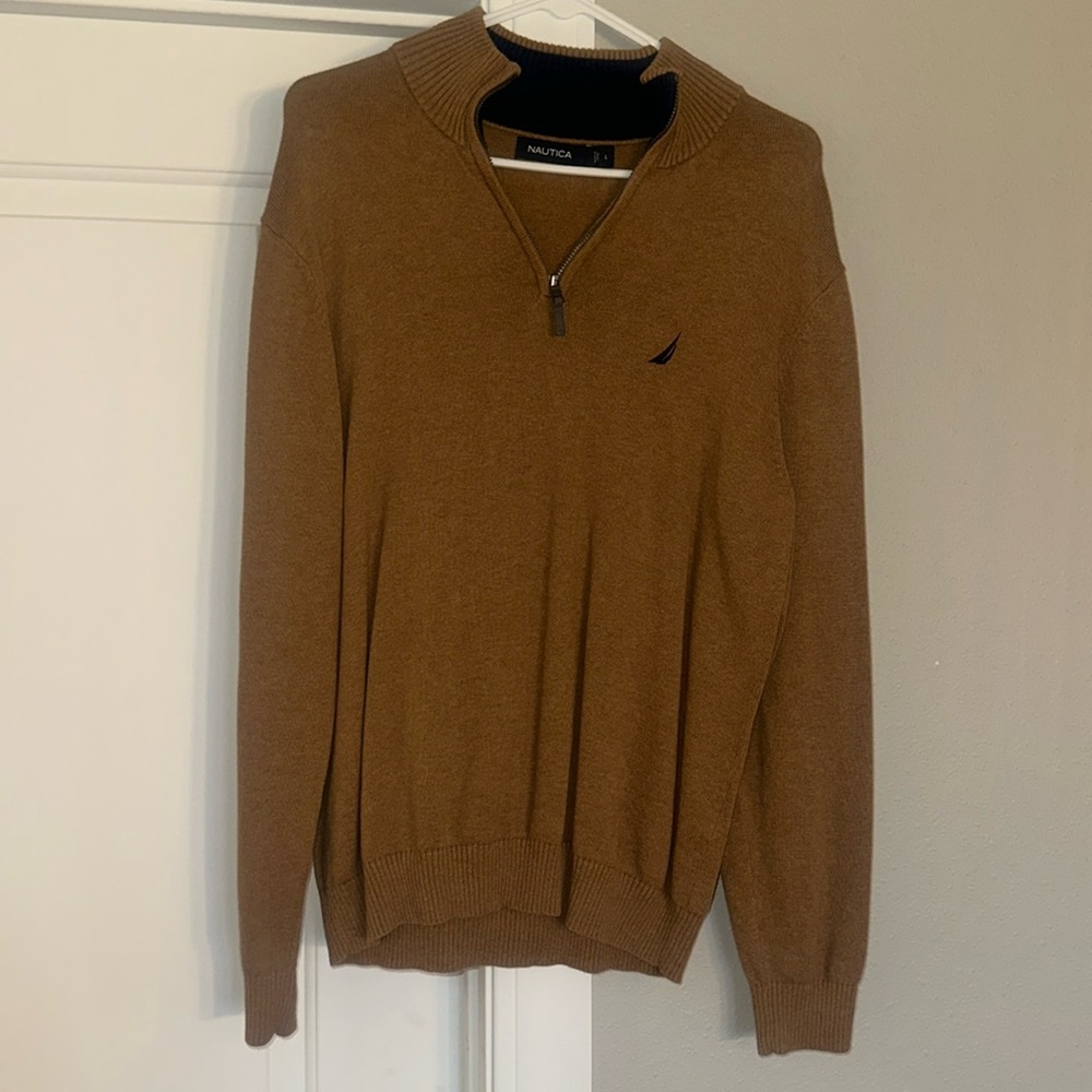 Men’s Nautical Half Zip Pullover